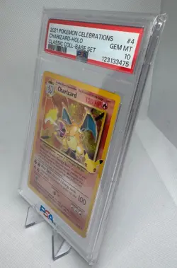 PSA 10 Charizard 4/102 – Celebrations Holo – 25th Anniversary – GEM MINT Pokemon - Image 3