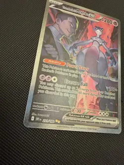 Pokemon TCG Team Rocket's Mewtwo EX 231/182 Destined Rivals SIR - Image 2