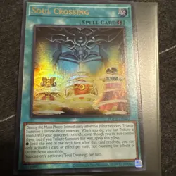 Soul Crossing EGS1-EN002 Egyptian God Deck: Slifer the Sky Dragon-Unlimited - Image 1