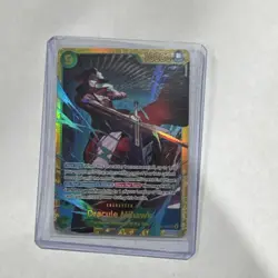 Dracule Mihawk OP14-119 SEC The Azure Sea’s Seven One Piece NM - Image 1