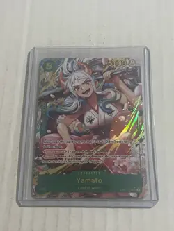 One Piece Yamato OP01-121 SEC Alt Art PRB01 The Best English - Image 1