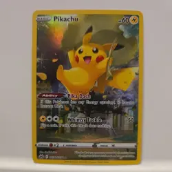 Pokemon TCG Crown Zenith: Galarian Gallery Pikachu Card GG30/GG70 NM-M Condition - Image 1
