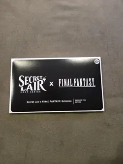 MTG Secret Lair Drop Series Final Fantasy: Grimoire Foil Card English Edition - Image 1