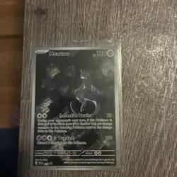Pokemon Mewtwo 052 Scarlet & Violet Promo Holo Card 130 HP Psyslash - Image 1