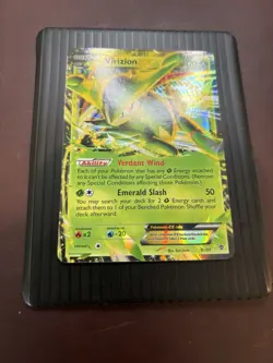 Virizion EX 9/101 Plasma Blast Ultra Rare Holo Pokemon Card NM/LP - Image 2