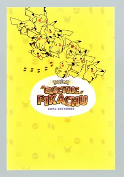 GOLD FOIL RARE - Electric Pikachu Card Database - 9 CARD LOT - BOX HITS - Image 2