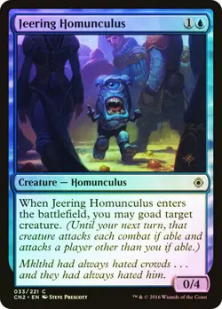 Magic The Gathering MTG JEERING HOMUNCULUS FOIL Conspiracy: Take the Crown NM - Image 1