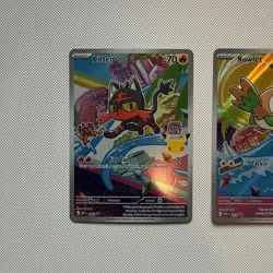 Pokemon First Partner Illustration Collection 3 card gen 7 (Alola set) - Image 2