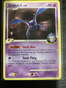 Crobat 47/127 - Platinum - Pokemon Card - Image 1