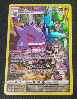 Pokemon TCG Gengar TG06/TG30 Swsh11: Lost Origin Trainer Gallery Holo Card NM - Image 1