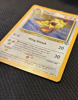 🐣1999 Pidgeot Holo 8/64 Jungle WOTC Vintage Pokemon Card HP - Image 2