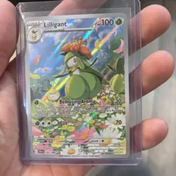 Pokemon TCG Lilligant 092/086 Black Bolt IR Holo Card NM/M Condition - Image 1