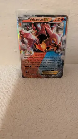 Pokemon XY: Steam Siege Volcanion EX 26/114 Ultra Rare Holo Card - Image 3
