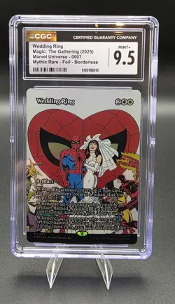 Wedding Ring (Borderless) Marvel Universe Eternal Foil 0007 Mythic CGC 9.5 - Image 1