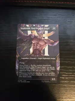 Sephiroth, Fabled SOLDIER Borderless (MTG Final Fantasy) #382 NM - Image 2