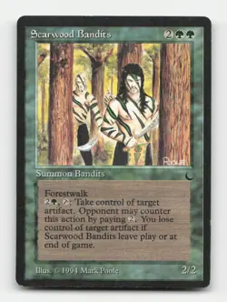 Scarwood Bandits The Dark # Magic the Gathering Rare - Image 1