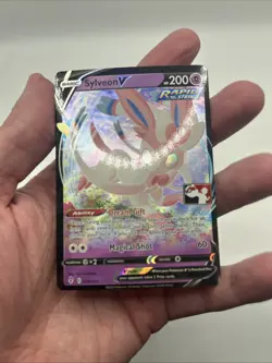 074/203 Sylveon V Prize Pack Series 1 Stamped Play Pokemon TCG Evolving Skies - Image 4