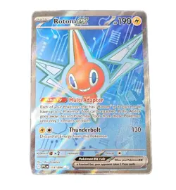 Rotom Ex 111/094 Full Art Holo Pokemon Phantasmal Flames English Near Mint - Image 1