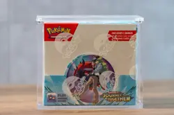 Pokemon Journey Together ENHANCED Booster Box Sealed with ACRYLIC CASE - Image 1