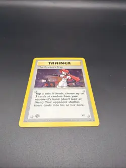 The Rocket's Trap - 1st Edition - Holo - 19/132 Gym Heroes - Pokemon TCG - 2000 - Image 5