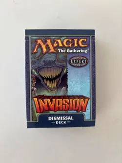 Magic The Gathering INVASION DISMISSAL Deck 2000 Unsealed - Image 1