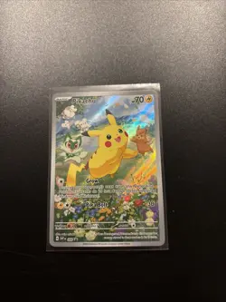 Pokemon Pikachu TCG Paldea Adventure Chest SVP 088 Black Star Promo - Image 1