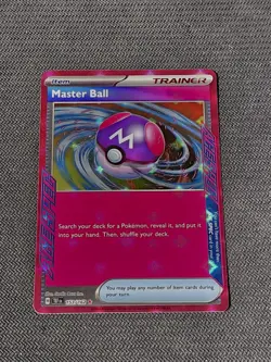 Pokemon Temporal Forces "Master Ball" 153/162 / Ace Spec / Near Mint - Image 1