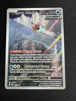 Pokemon -Iron Bundle Promo Holo Scarlet & Violet 066 NM - Image 1