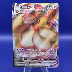Eevee VMAX SWSH087 SWSH: Sword & Shield Black Star Promo Pokemon NM - Image 1