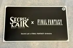 Magic the Gathering Secret Lair x Final Fantasy: Grimoire ENG NON-FOIL SEALED - Image 1