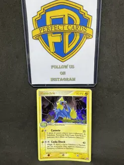 POKEMON EX SMERALDO MANECTRIC HOLO STAMPED 7/106 LP+ ITA - Image 1