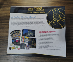 Pokemon TCG: Crown Zenith Elite Trainer Box - read description - Image 2