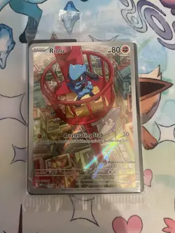 Pokemon TCG Riolu MEP 010 Pokemon Center Stamped Promo Sealed - Image 1