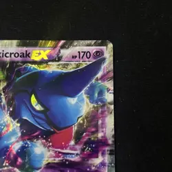 Pokemon TCG XY - Flashfire #41/106 Toxicroak EX MP - Image 3