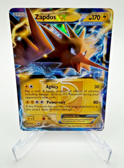 Pokemon TCG Zapdos EX (Team Plasma) 48/135 Plasma Storm Holo MP - Image 1