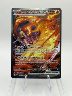 Team Rockets Moltres Ex 229/182 Pokemon Destined Rivals NM+ - Image 1