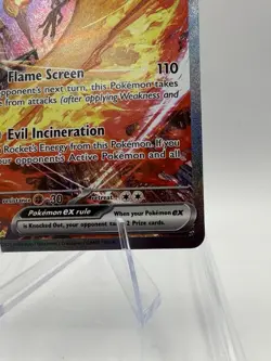 Team Rockets Moltres Ex 229/182 Pokemon Destined Rivals NM+ - Image 4