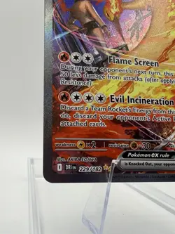 Team Rockets Moltres Ex 229/182 Pokemon Destined Rivals NM+ - Image 5