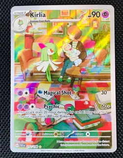 Pokemon Kirlia 212/198 SV01: Scarlet & Violet Base Set (SVI) Full Art RARE 🔥📈 - Image 1