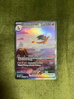 Pokemon Charizard EX 199/165 English Raw Near Mint - Image 3