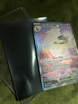 Pokemon Charizard EX 199/165 English Raw Near Mint - Image 5