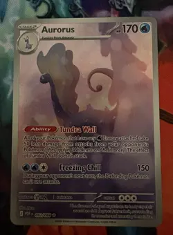 Pokemon AURORUS 092/088 - Perfect Order - ILLUSTRATION RARE - MINT Pack Fresh! - Image 1