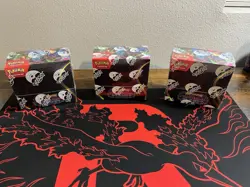 Pokemon TCG Mega Evolution Phantasmal Flames BOOSTER BOX Factory Sealed LOT OF 3 - Image 1