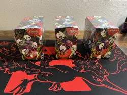 Pokemon TCG Mega Evolution Phantasmal Flames BOOSTER BOX Factory Sealed LOT OF 3 - Image 3