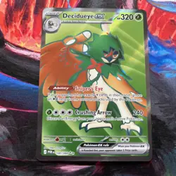 Decidueye Ex 100/088 Perfect Order Ultra Rare NM Pokemon English - Image 1