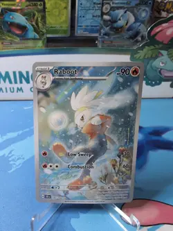 Raboot 147/142 SV Stellar Crown Illustration Rare Pokemon NM - Image 1
