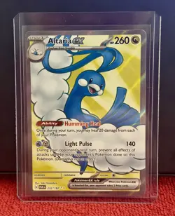 Altaria ex - 232/182 Ultra Rare Paradox Rift Pokemon TCG Full Art Holo - Image 1