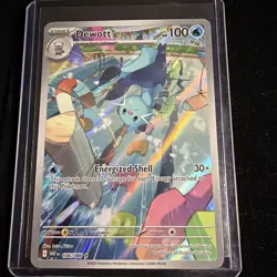 Pokemon TCG Dewott Illustration Rare 106/86 White Flare Near Mint - Image 1