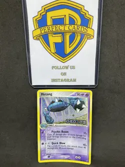 POKEMON EX DEOXYS METANG HOLO STAMPED 40/107 PL ENG - Image 1