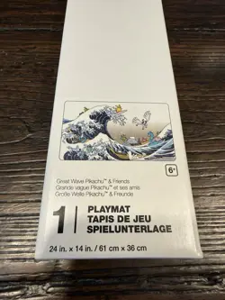 Pokemon Center Great Wave Pikachu & Friends Playmat NEW Sealed - Image 4